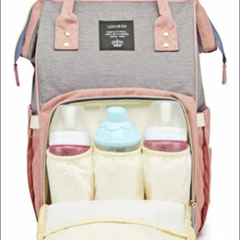 Trendy Mama Multipurpose Baby Diaper Bag Backpack Lots of Pockets 💗